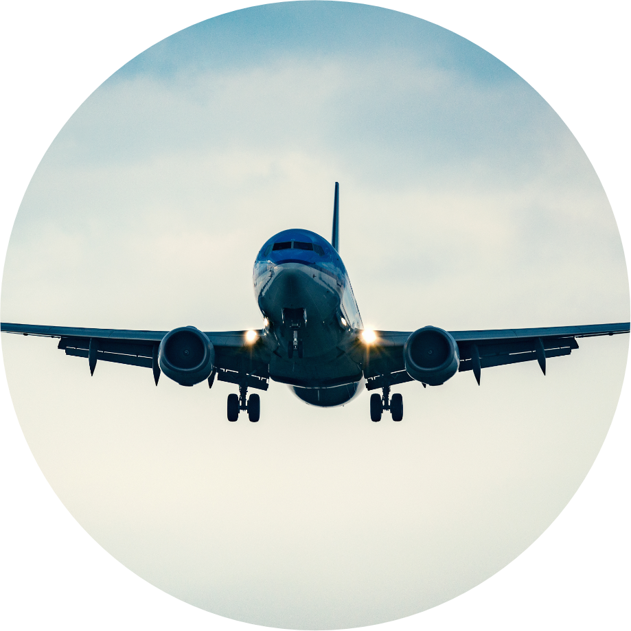 Commercial airplane